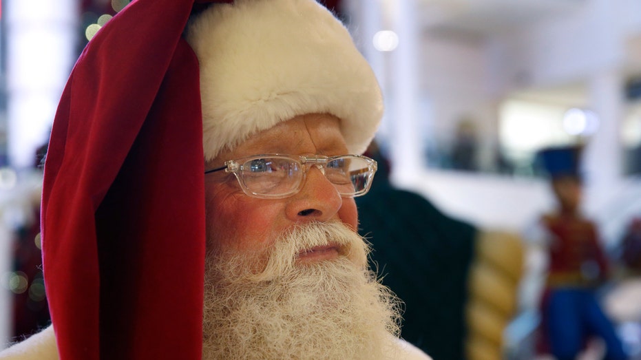 Santa Claus at the mall