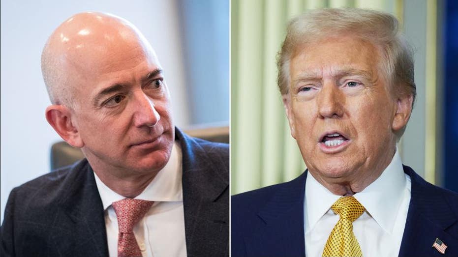 A split of Bezos and Trump