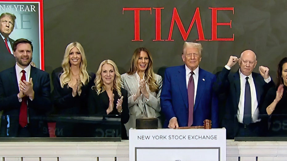 Trump rings NYSE opening bell