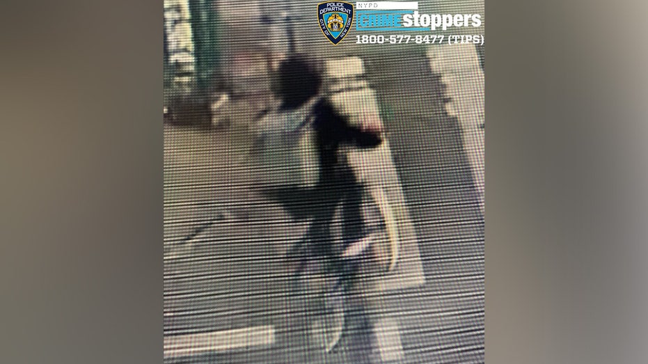 Surveillance footage released by the NYPD shows the alleged suspect wanted for the shooting death of UnitedHealth CEO Brian Thompson