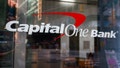 Capital One Bank logo is seen on a building in Manhattan, New York, United States of America, on July 6th, 2024.
 (Photo by Beata Zawrzel/NurPhoto via Getty Images) - Fox News