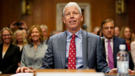 Chris Wright, chief executive officer of Liberty Energy Inc. and US energy secretary nominee for US President-elect Donald Trump, arrives for a Senate Energy and Natural Resources Committee confirmation hearing in Washington, DC, US, on Wednesday, Jan. 15, 2025. - Fox Business News