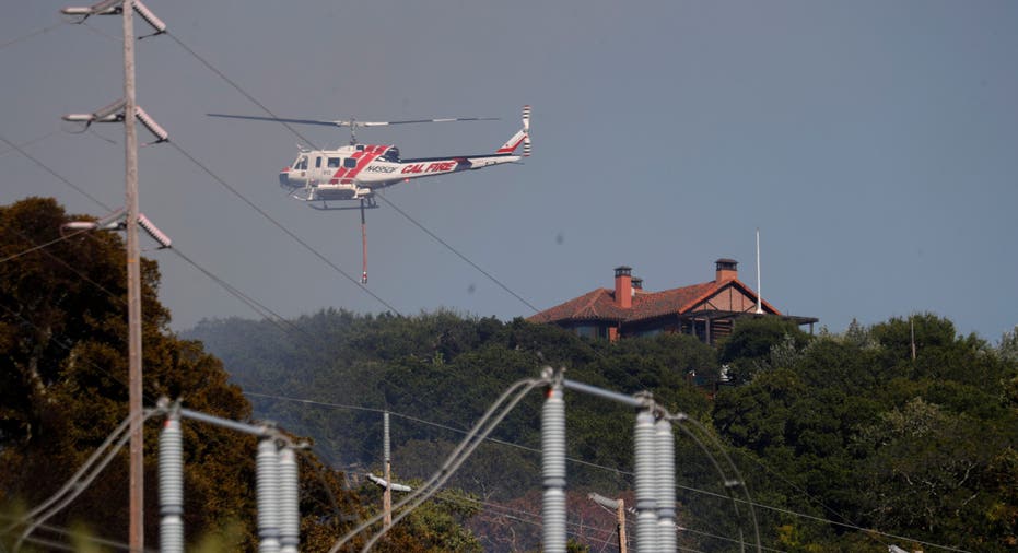 cal fire helicopter