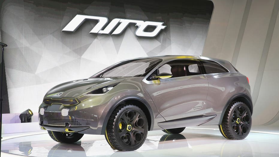 Kia Niro car at show