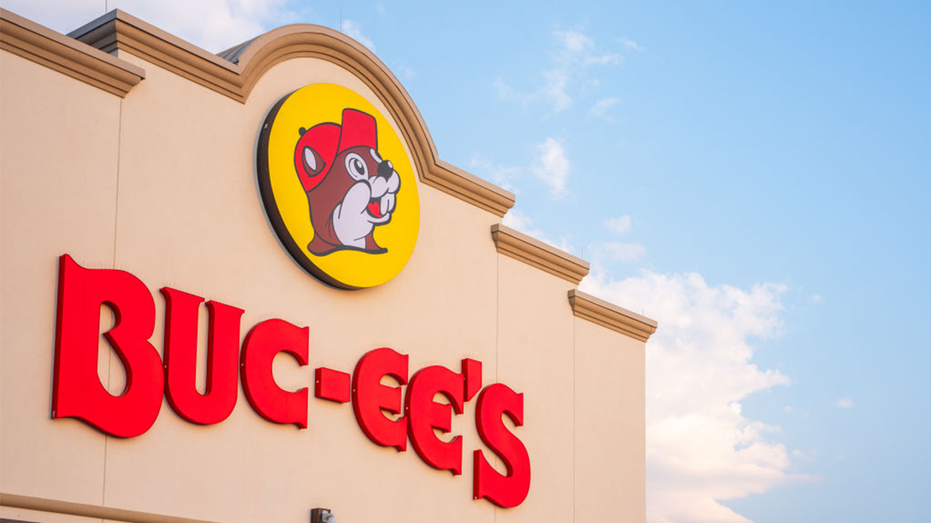 An entrance to the Buc-ee's convenience store