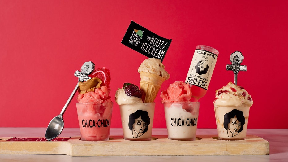 Chica Chida Ice Cream Collab dengan Tipsy Scoop