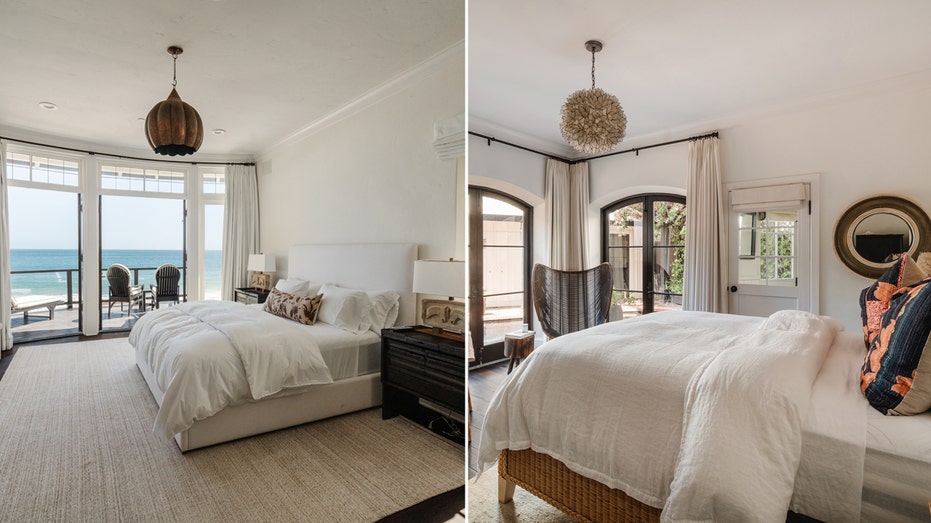 Other bedrooms in the house feature access to either the courtyard or ocean-facing balconies.