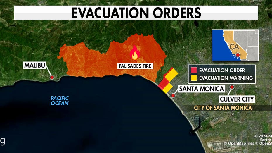 Photos capture Southern California wildfires burning homes
