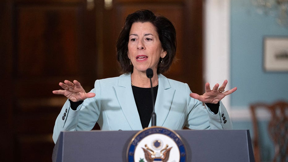 Raimondo at State Department briefing