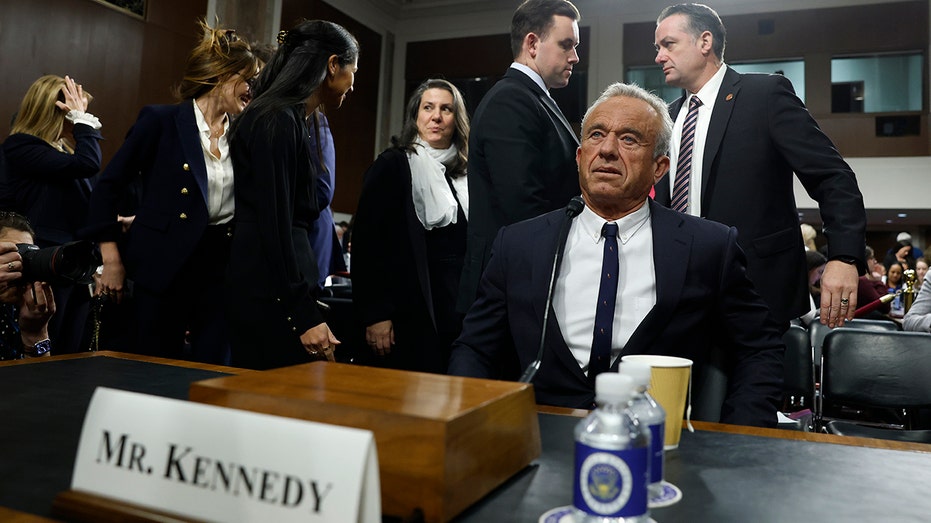 RFK sits in hearing