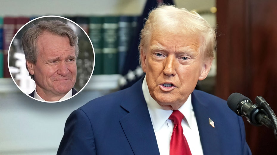 Brian Moynihan and President Donald Trump