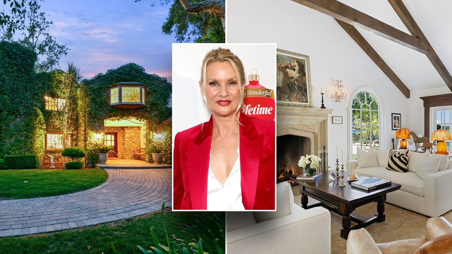 Nicollette Sheridan di tengah perpecahan rumahnya.