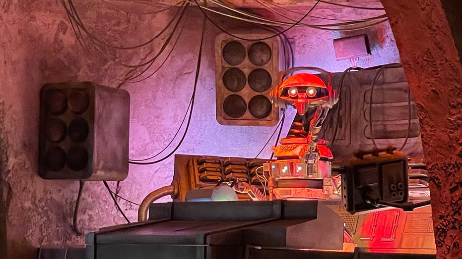 Oga's Cantina droid WDW Resort