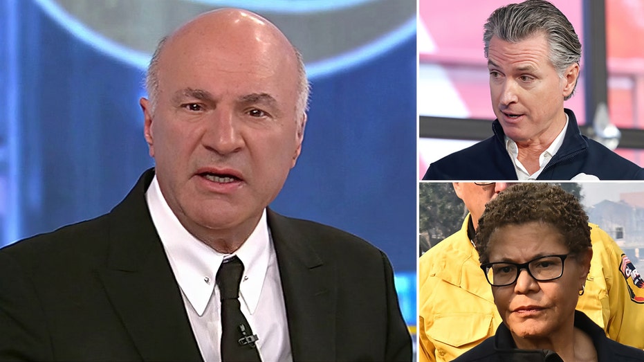 Kevin O'Leary on Gavin Newsom and Kevin Bass