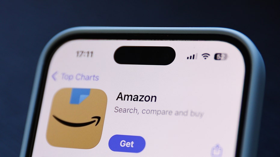 amazon on a screen