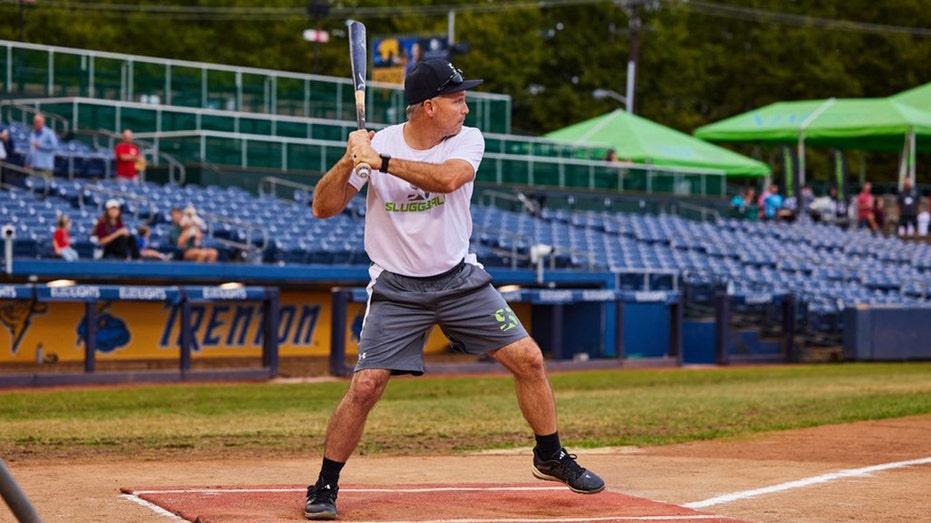 Hitter at the Sluggball tournament