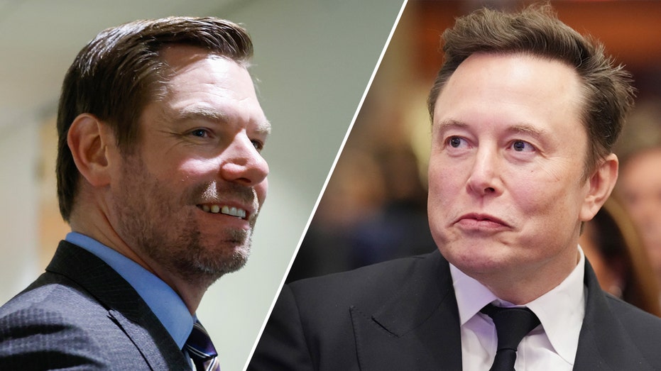 Eric Swalwell dan Elon Musk