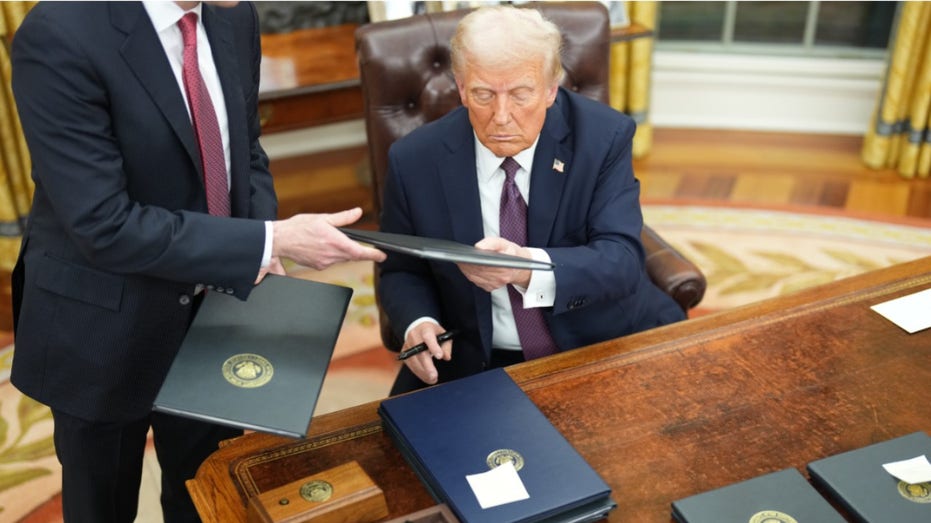 Trump signing executive orders