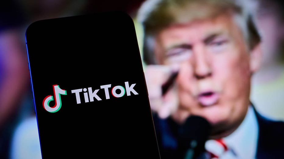 Gambar Trump dan TikTok