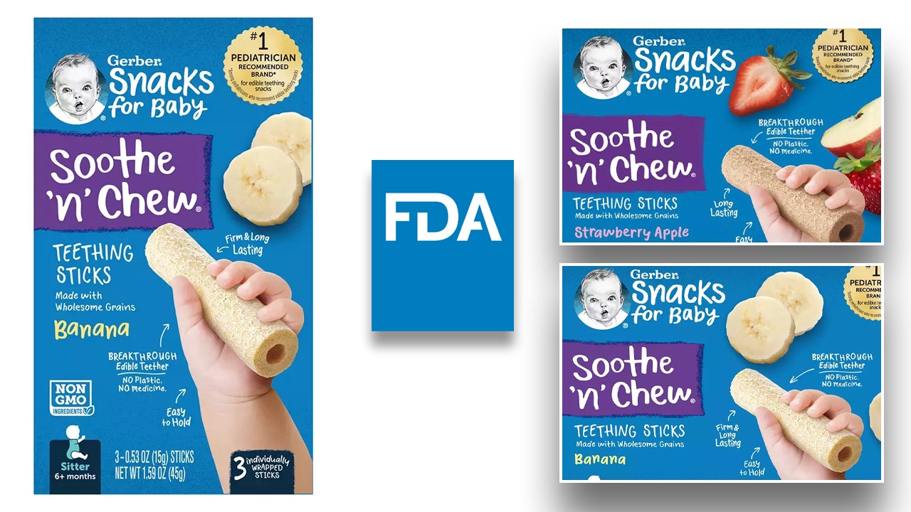Gerber teething sticks discontinued, recalled after emergency room visit: ‘Return the product’