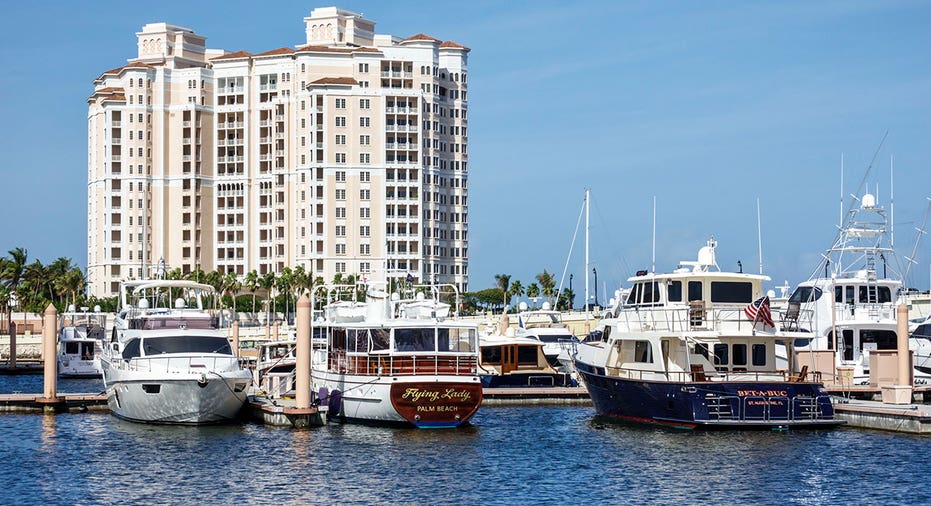West Palm Beach, Lake Worth Lagoon and marina. (Photo by: Jeffrey Greenberg/Universal Images Group via Getty Images)