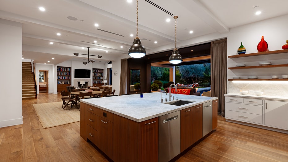 kitchen at lori loughlin's house