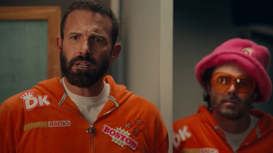 Ben and Casey Affleck are starring together in a new Dunkin' DOnuts commercial for the Super Bowl.