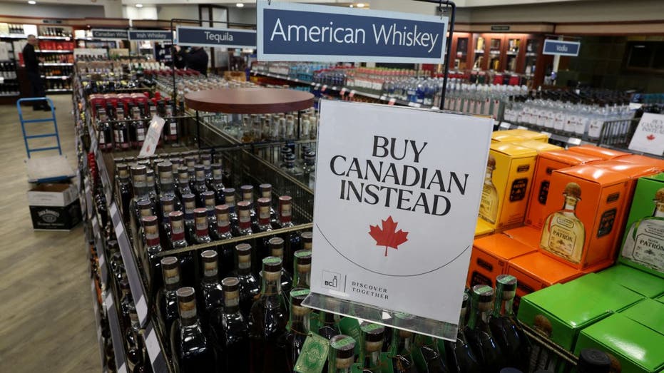 American alcohol in the Canadian alcohol store