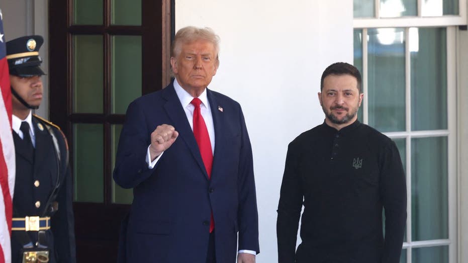 Donald Trump and Volodymyr Zelenskyy