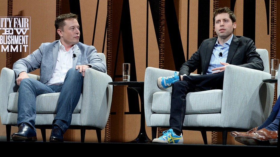 ELON MUSK AND SAM ALTMAN IN THE CENTER