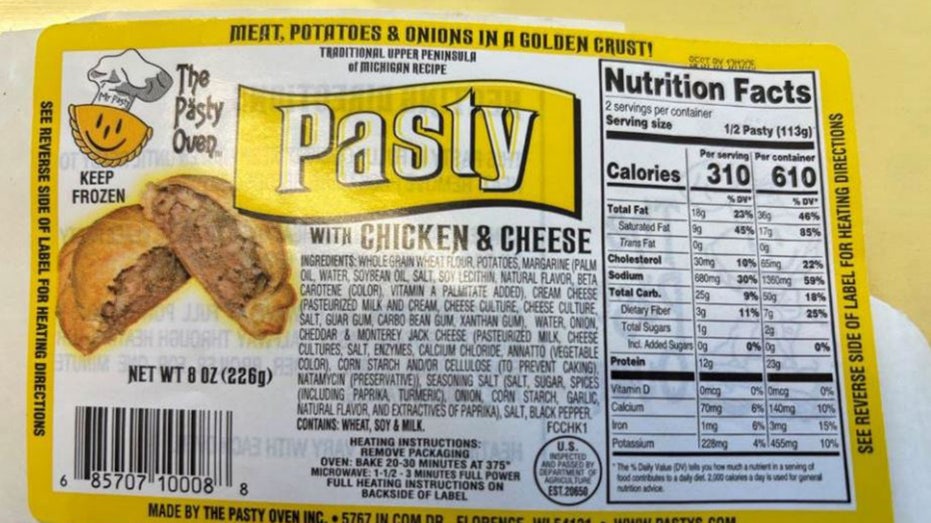 Pasty chicken