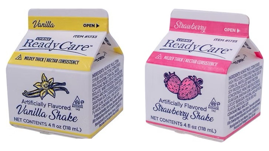 Vanilla and strawberry shukes