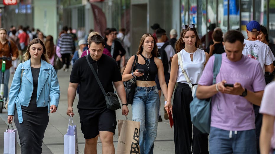 Shoppers in Poland