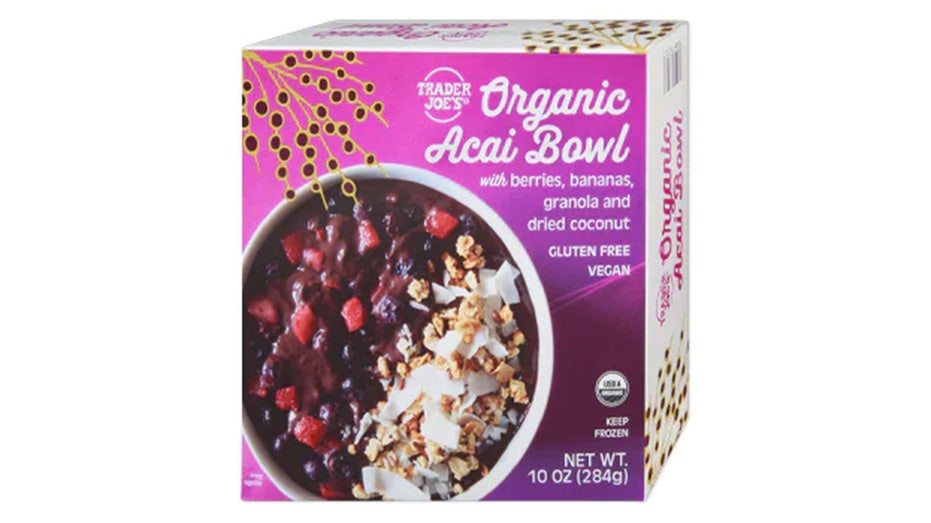 Trader Joe's Organic Acai Bowl in the package