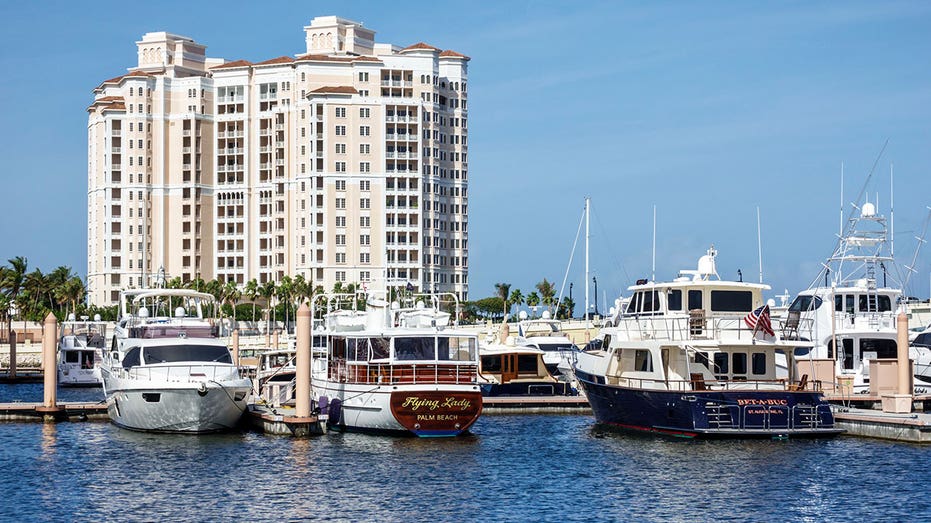 West Palm Beach, Lake Worth Lagoon and marina. (Photo by: Jeffrey Greenberg/Universal Images Group via Getty Images)