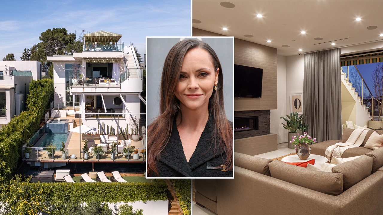 Christina Ricci selling LA home for  million
