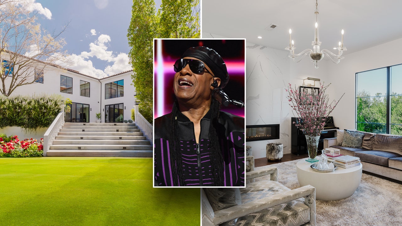 Stevie Wonder’s former LA home hits the market for  million