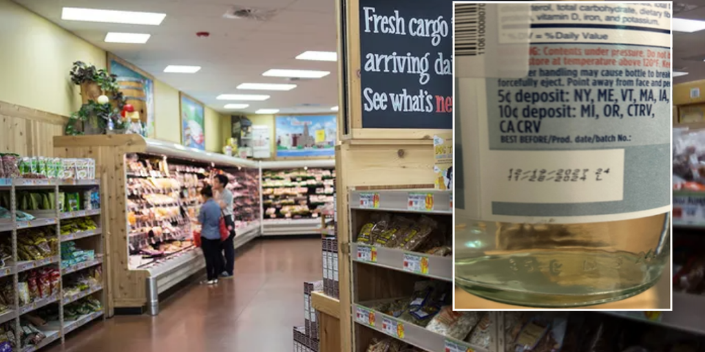 Trader Joes Recalls Gerolsteiner Sparkling Water Over Safety Hazard