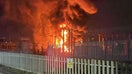 A fire at the North Hyde Electricity Substation in Hayes prompted a massive power outage at London&apos;s Heathrow Airport. 
