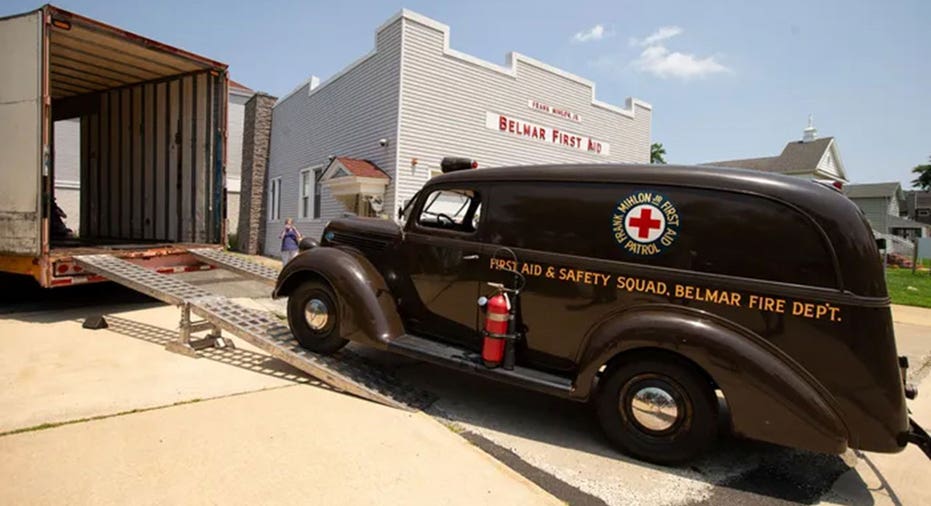 The Ford V-8 Ambulance