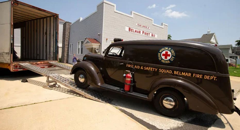 The Ford V-8 Ambulance