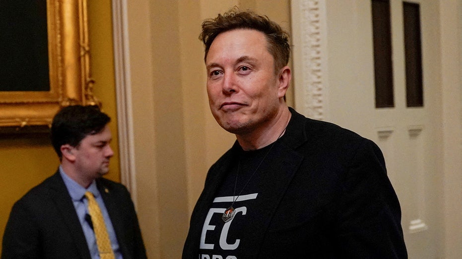 Elon Musk meets with members of the Senate Republican Conference