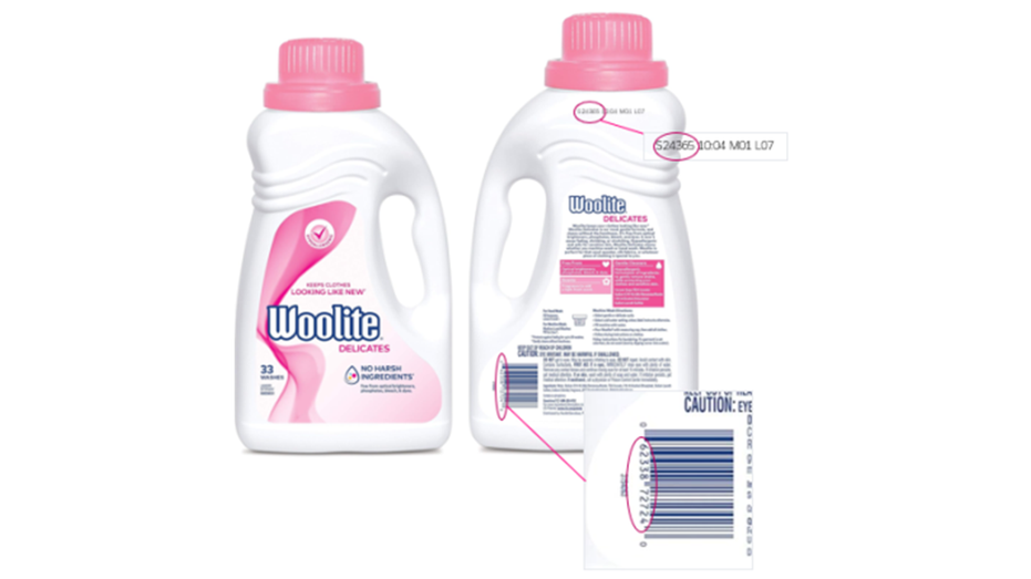 Woolite laundry detergent