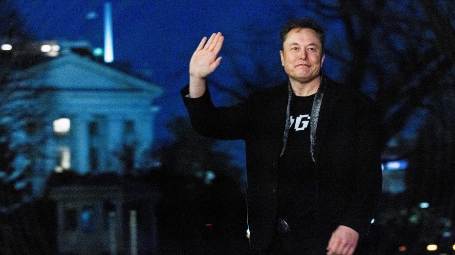 Elon Musk at the White House