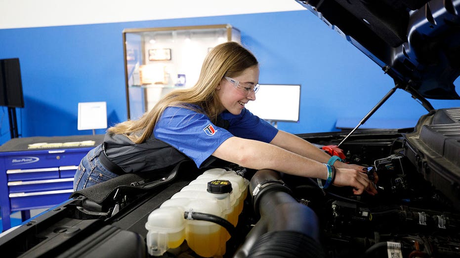 Makenna Enga is a past recipient of a Ford scholarship