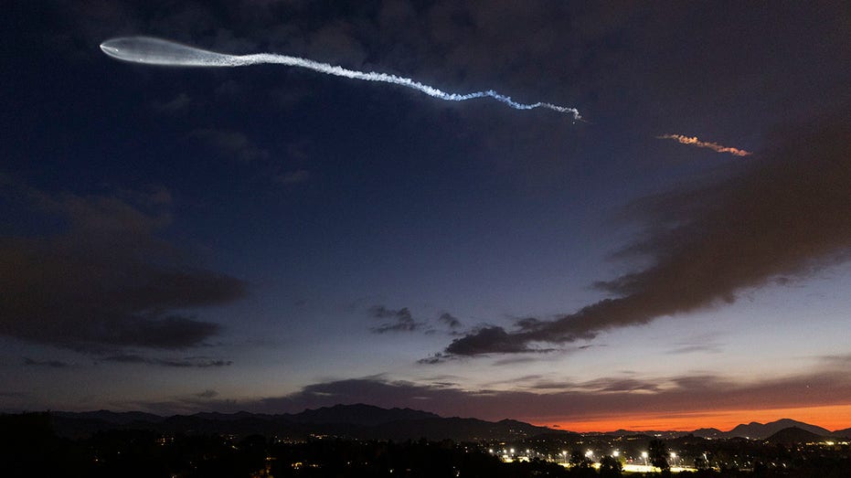 Starlink launch in San Diego