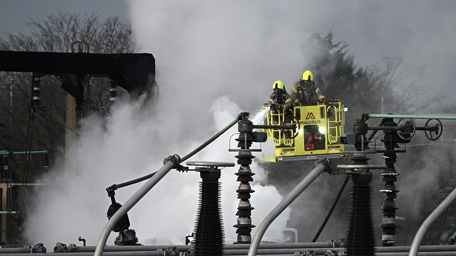 Fire of the Heathrow substation