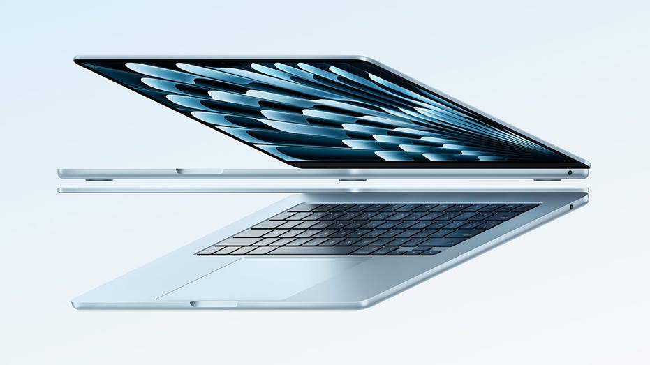 A view of the new MacBook Air