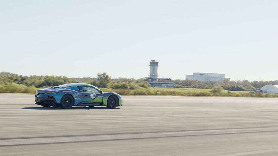 The Maserati MC20 went as fast as 197.7 mph