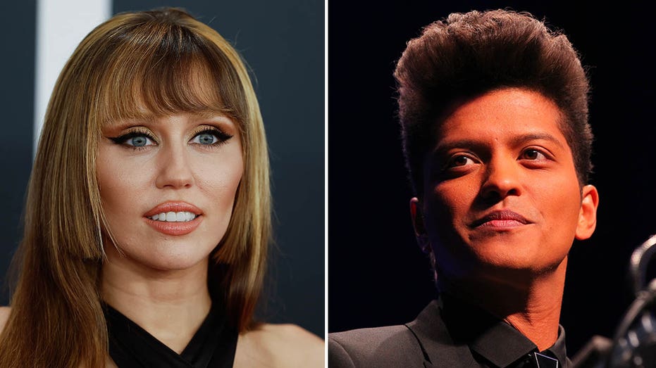 miley cyrus/bruno mars split